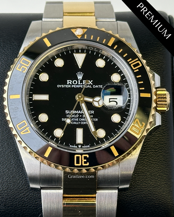 2023 Rolex Submariner Date 41MM Black Dial Two-Tone Oyster Bracelet (126613LN)