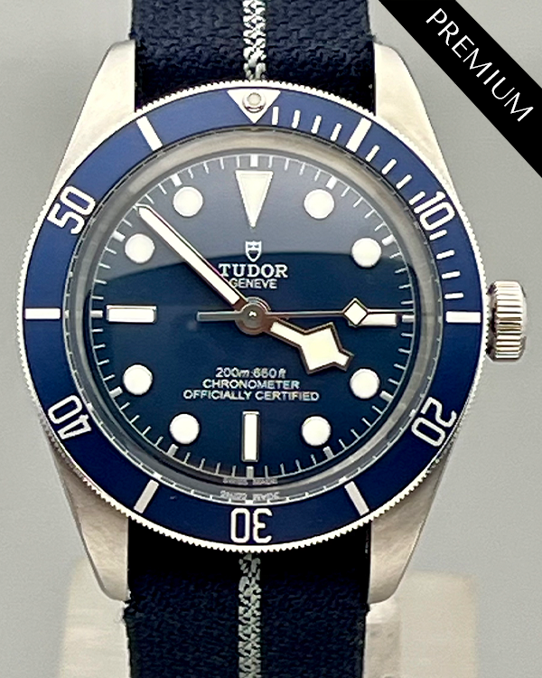 No Reserve - 2023 Tudor Black Bay Fifty-Eight 39MM Blue Dial Textile Strap (79030B)