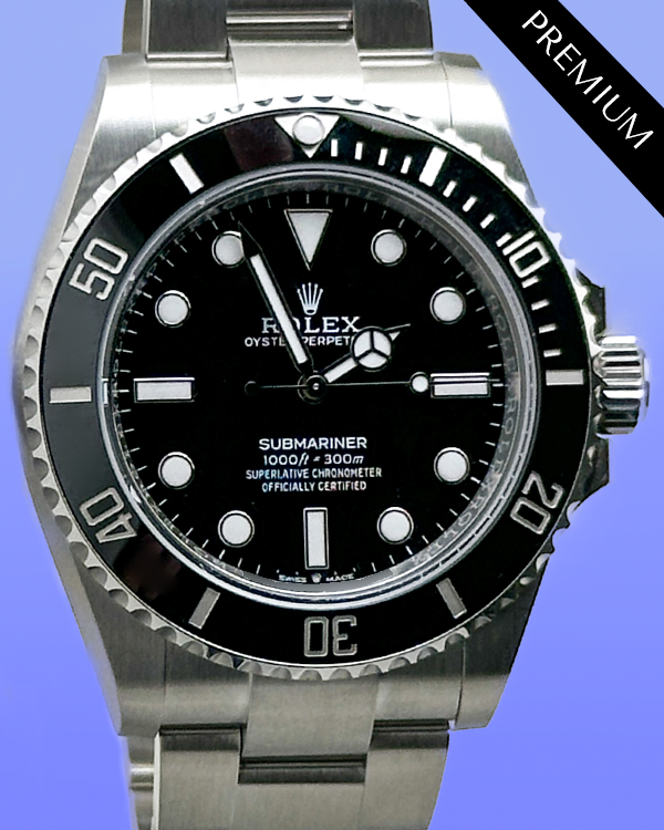 2024 Rolex Submariner No Date 41MM Black Dial Oyster Bracelet (124060)