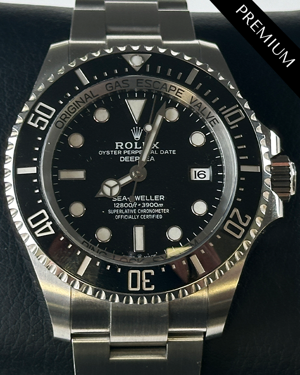 2023 Rolex Sea-Dweller Deepsea 44MM Black Dial Oyster Bracelet (136660)