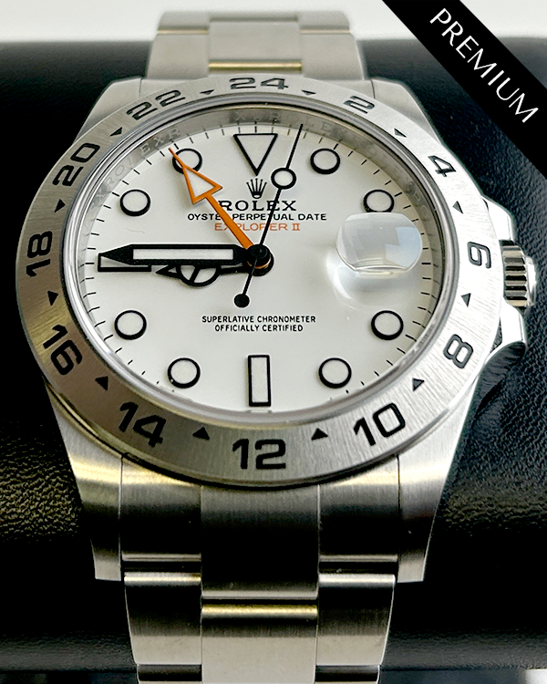 2023 Rolex Explorer II "Polar" 42MM White Dial Oyster Bracelet (226570)