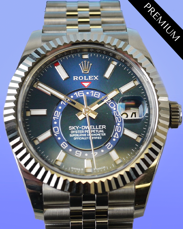 2024 Rolex Sky-Dweller 42MM Blue Dial Jubilee Bracelet (336934)