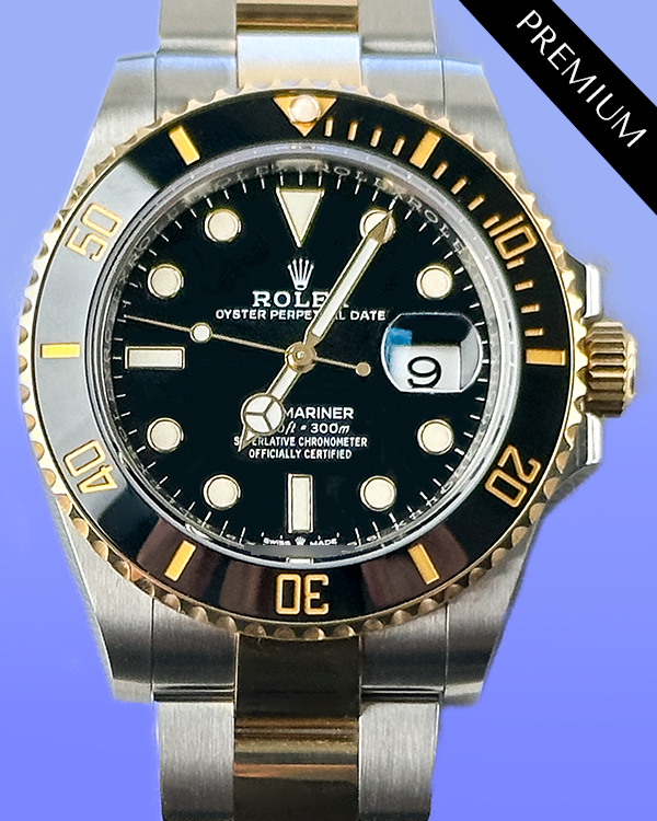 2024 Rolex Submariner Date 41MM Black Dial Two-Tone Oyster Bracelet (126613LN)