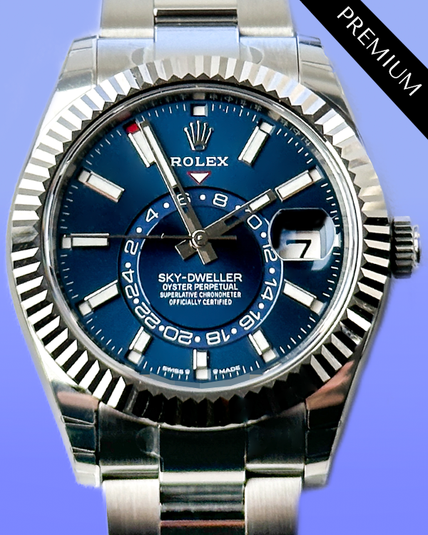 2024 Rolex Sky-Dweller 42MM Blue Dial Oyster Bracelet (336934)