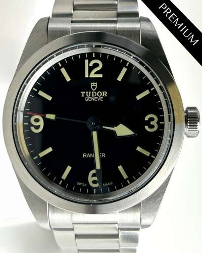 No Reserve - 2024 Tudor Ranger 39MM Black Dial Steel Bracelet (79950)