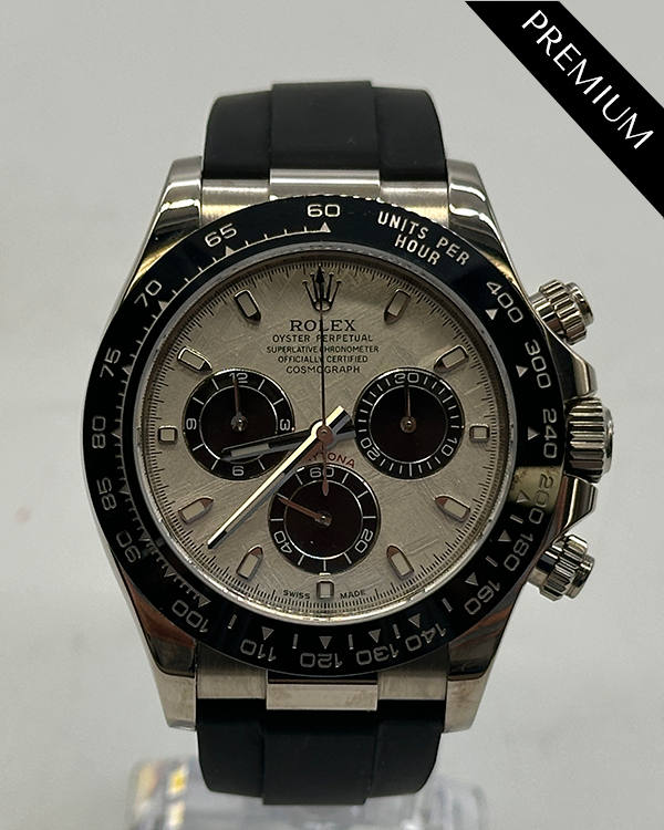 2018 Rolex Cosmograph Daytona 40MM Aftermarket Meteorite Dial Oysterfl ...