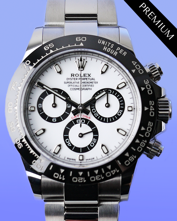 2022 Rolex Cosmograph Daytona "Panda" 40MM White Dial Oyster Bracelet (116500LN)