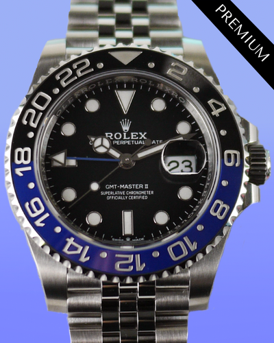 2024 Rolex GMT-Master II "Batgirl" 40MM Black Dial Jubilee Bracelet (126710BLNR)