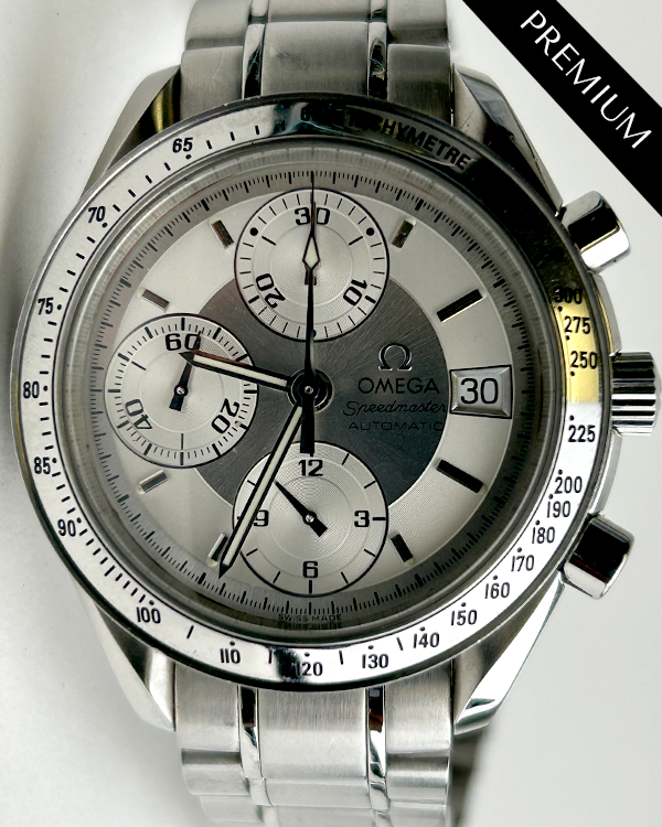 Omega Speedmaster Date 39MM Silver Dial Steel Bracelet (3513.30.00)