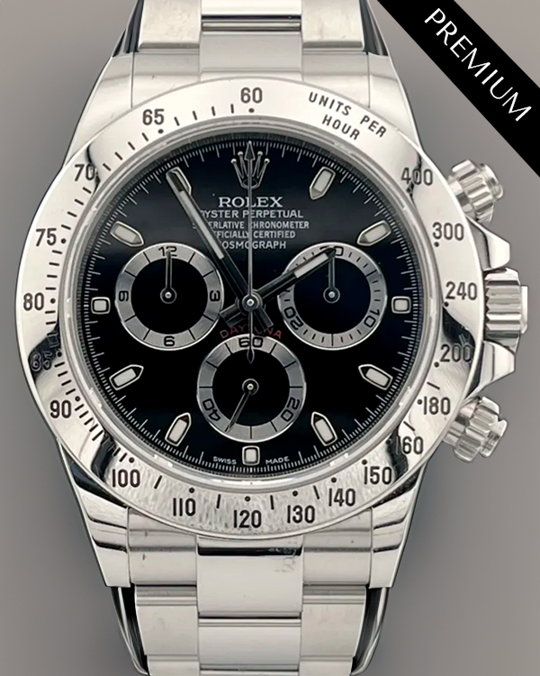 2014 Rolex Cosmograph Daytona 40MM Black Dial Oyster Bracelet (116520)