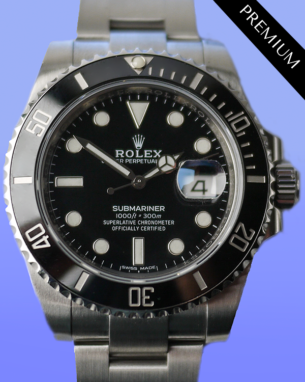 2017 Rolex Submariner Date 40MM Black Dial Oyster Bracelet (116610LN)