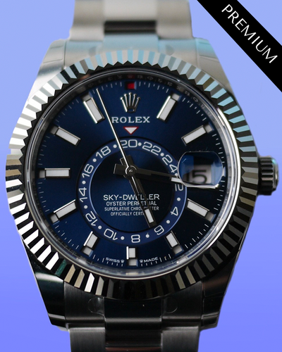 2024 Rolex Sky-Dweller 42MM Blue Dial Oyster Bracelet (336934)