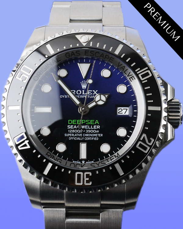 2023 Rolex Sea-Dweller Deepsea "James Cameron" 44MM D-Blue Dial Oyster Bracelet (136660)