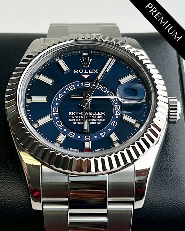 2022 Rolex Sky-Dweller 42MM Blue Dial Oyster Bracelet (326934)