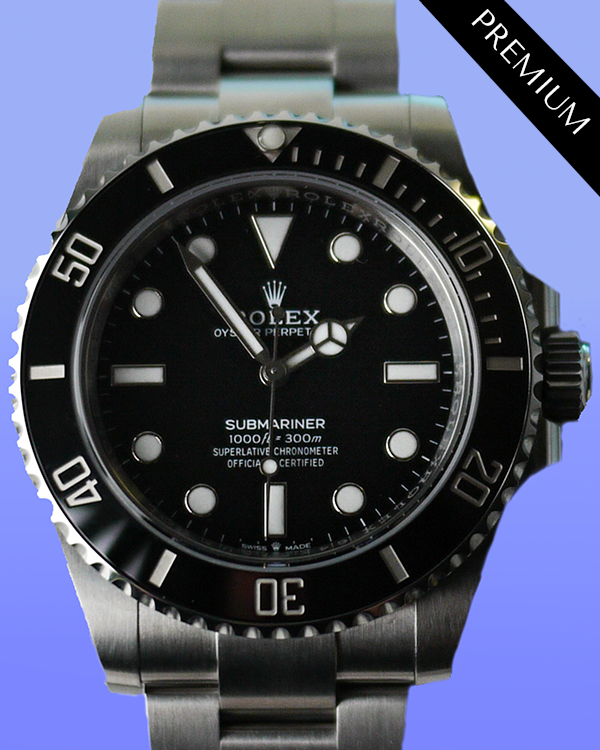 2024 Rolex Submariner No Date 41MM Black Dial Oyster Bracelet (124060)