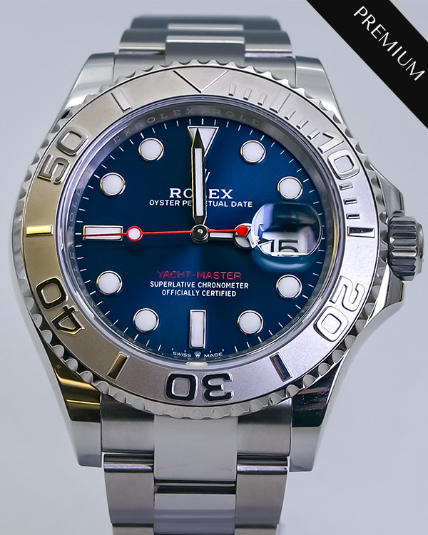 2023 Rolex Yacht Master 40 Oystersteel Blue Dial (126622)