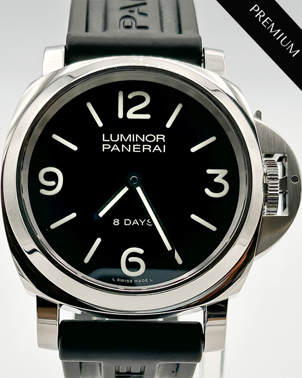 2016 Panerai Luminor Base 8 Days Steel Black Dial (PAM00560)