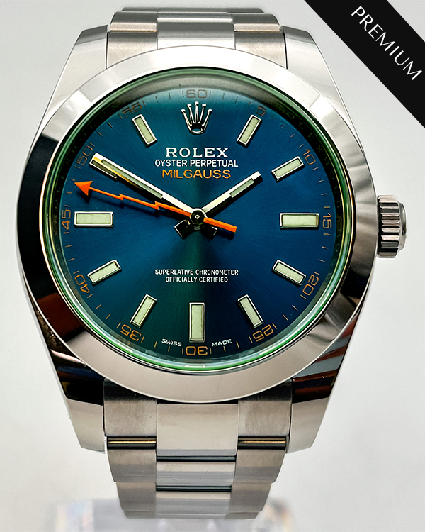 2023 Rolex Milgauss Oystersteel Blue Dial (116400GV)