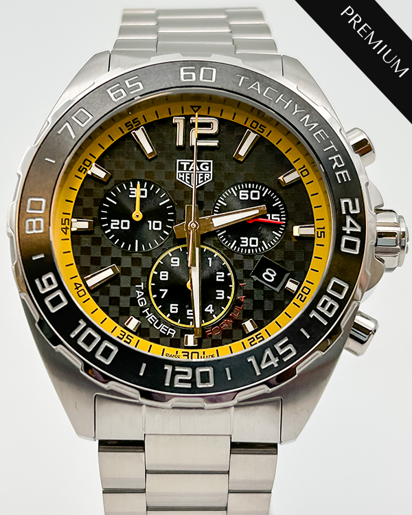 No Reserve - 2021 TAG Heuer Formula 1 Quartz Steel Carbon Fiber Dial (CAZ101AC.BA0842)