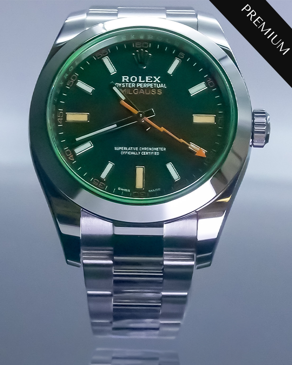 2023 Rolex Milgauss 40MM Oystersteel Black Dial (116400GV)