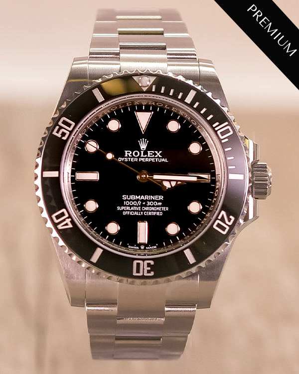 2023 Rolex Submariner No Date 41MM Black Dial Oyster Bracelet (124060)