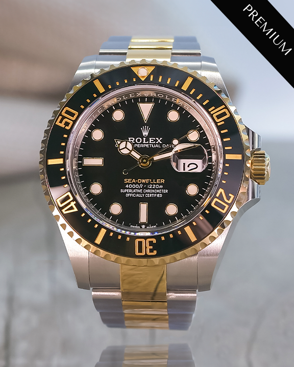 2023 Rolex Sea Dweller 43MM Black DIal Two-Tone Bracelet (126603)