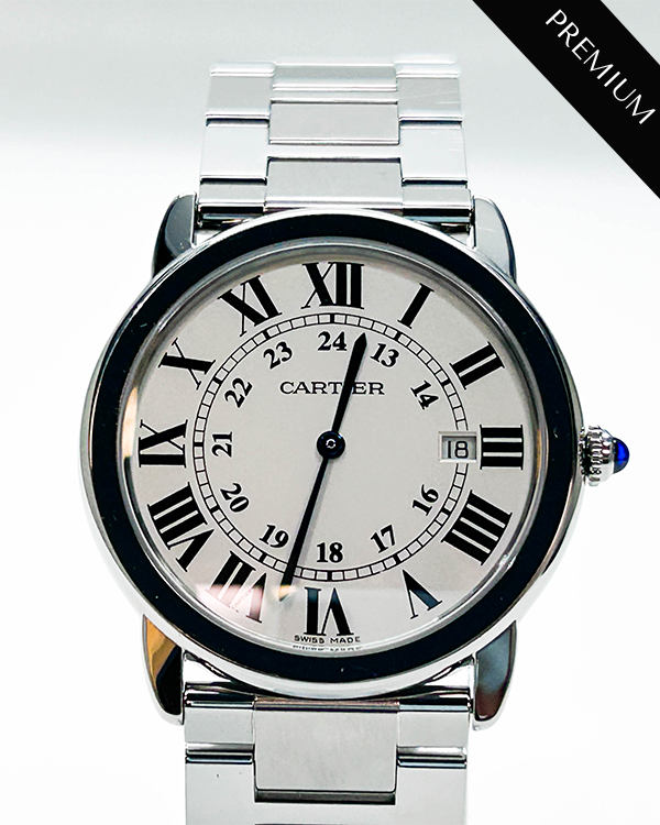 2016 Cartier Ronde Solo De Cartier 36MM Quartz Silver Dial Steel Bracelet (W6701005)