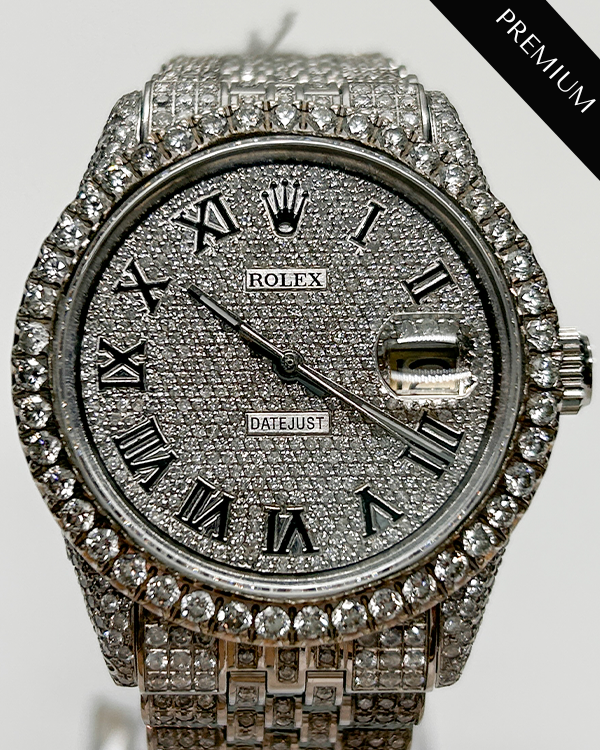 Rolex Datejust 36MM Diamond Dial Jubilee Bracelet (1601)