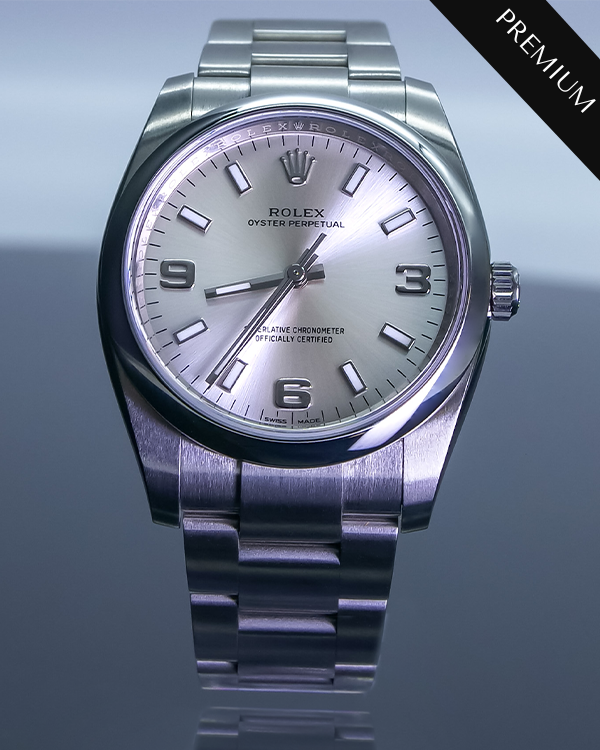 2020 Rolex Oyster Perpetual 34MM Oystersteel Silver Dial (114200)