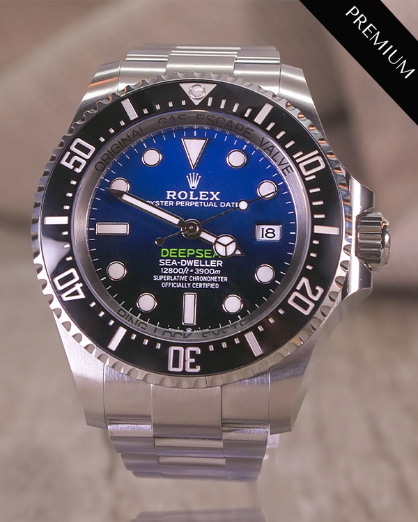 2023 Rolex Sea-Dweller Deepsea "James Cameron" 44MM D-Blue Gradient Dial Oyster Bracelet (136660)