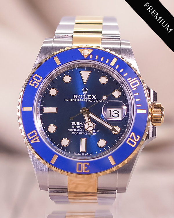 2023 Rolex Submariner Date 41MM Blue Dial Two-Tone Oyster Bracelet (126613LB)