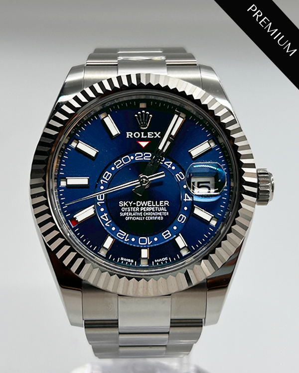 2023 Rolex Sky-Dweller 42MM Blue Dial Oystersteel Bracelet (326934)