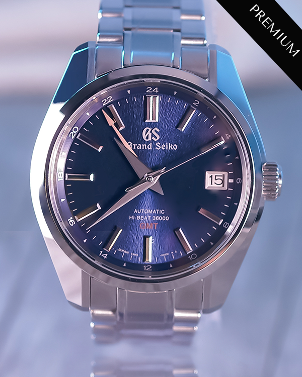 No Reserve - 2021 Grand Seiko Heritage 40MM Boutique Edition Blue Dial Steel Bracelet (SBGJ235)