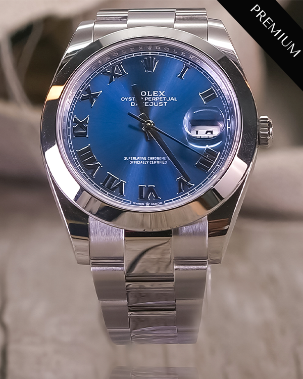 2023 Rolex Datejust 41MM Blue Dial Oyster Bracelet (126300)