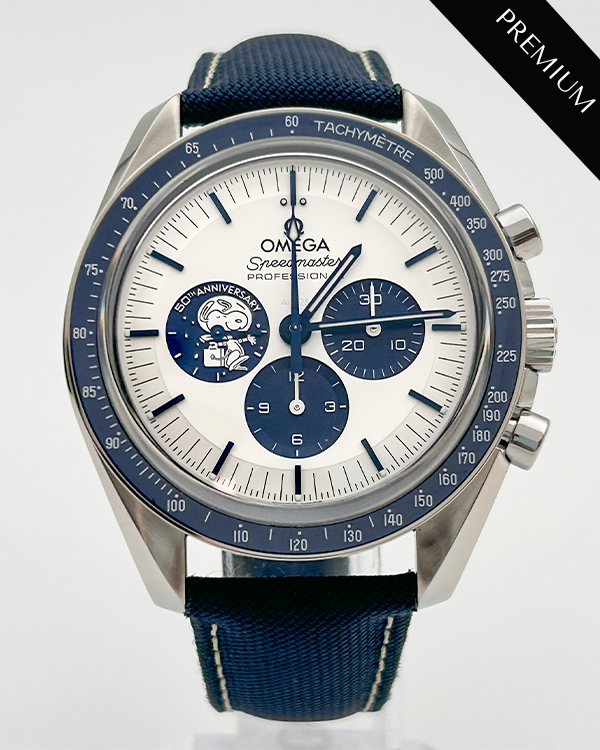 2022 Omega Speedmaster 50th Anniversary "Silver Snoopy Award" Chronometer Steel Silver Dial (310.32.42.50.02.001)