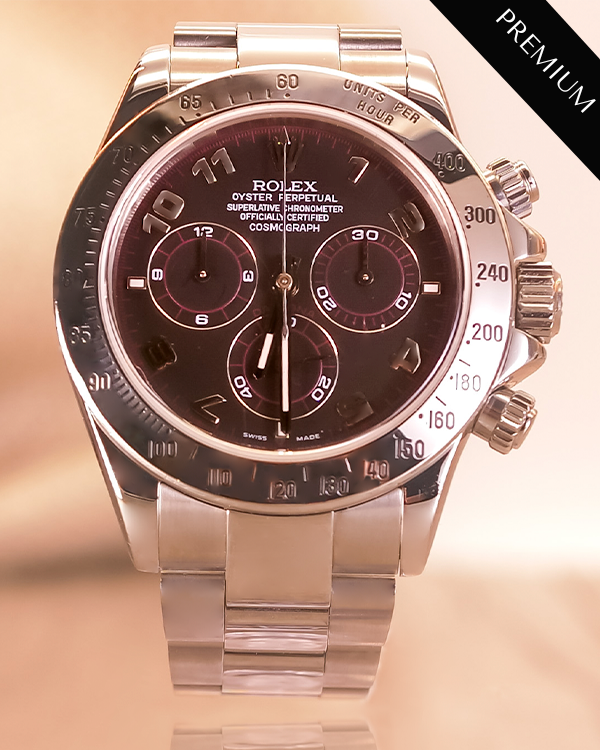 2005 Rolex Cosmograph Daytona 40MM Steel Black Dial Oyster Bracelet (116520)