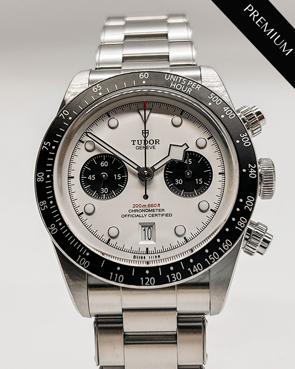 2021 Tudor Black Bay Chrono "Panda" 41MM White Dial Steel Bracelet (79360N)