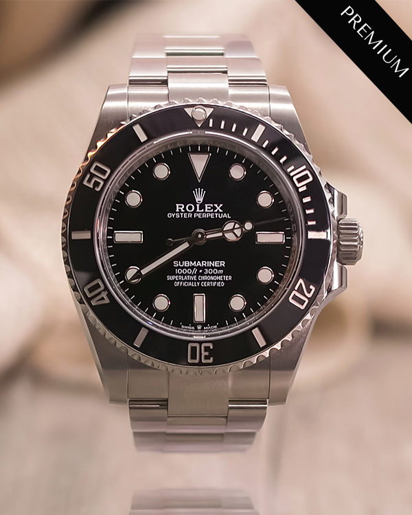 2023 Rolex Submariner No Date 41MM Black Dial Oyster Bracelet (124060)