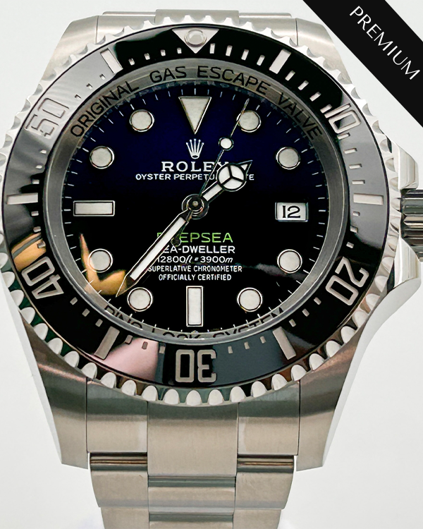 2023 Rolex Sea-Dweller Deepsea "James Cameron" Oystersteel Blue/Black Gradient Dial (136660)