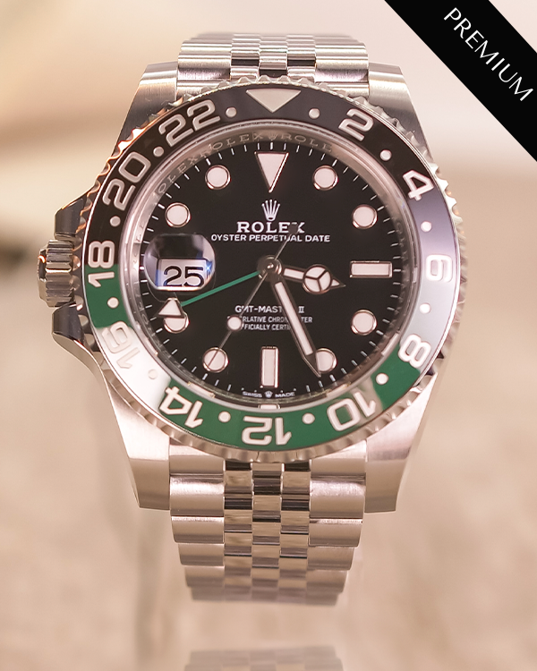 2023 Rolex GMT-Master II "Sprite" 40MM Black Dial Jubilee Bracelet (126720VTNR)