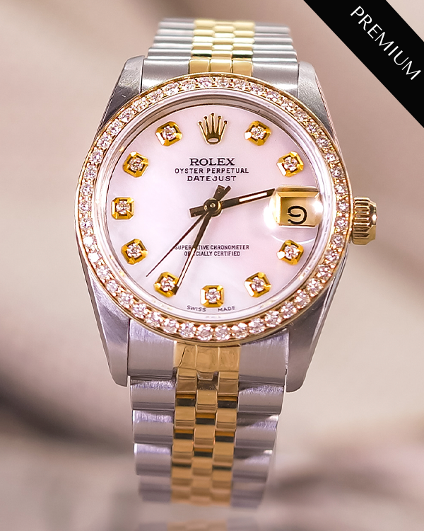 Rolex Datejust 31MM Mother of Pearl Dial Two Tone Jubilee Bracelet (68273)