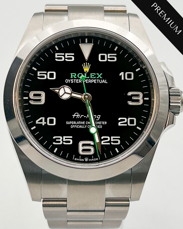 2023 Rolex Rolex Air King Oystersteel Black Dial (126900)