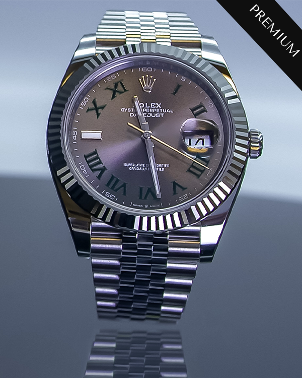 2023 Rolex Datejust 41MM Wimbledon Jubilee Bracelet Oystersteel And White Gold Slate Dial (126334)