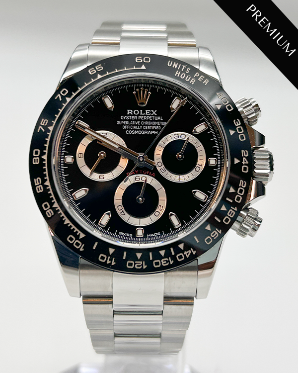 2022 Rolex Cosmograph Daytona 40MM Black Dial Oyster Bracelet (116500LN)