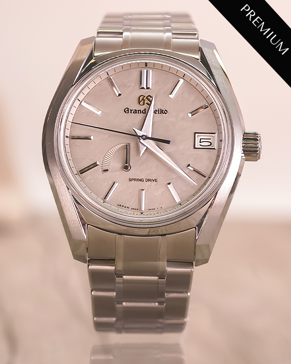 2023 Grand Seiko Heritage Collection 40MM Light Grey Dial Titanium Bracelet (SBGA415)