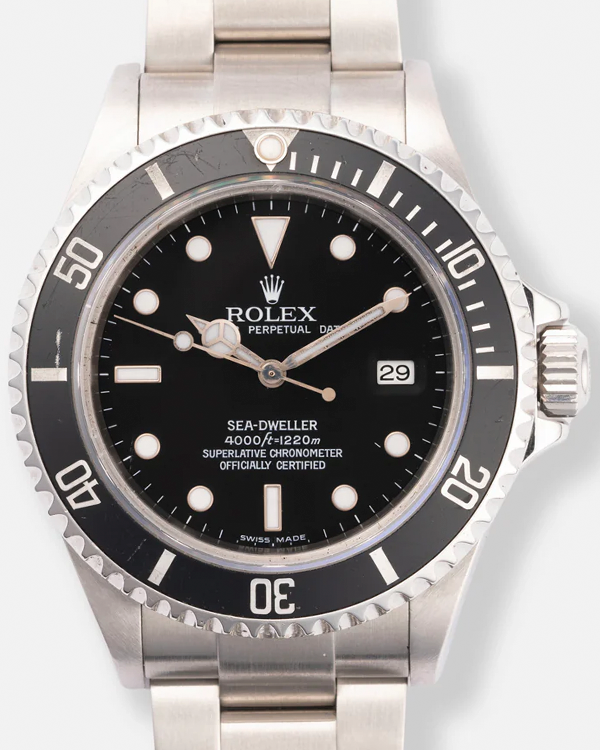 2004 Rolex Sea-Dweller 4000 40MM Black Dial Oyster Bracelet (16600)