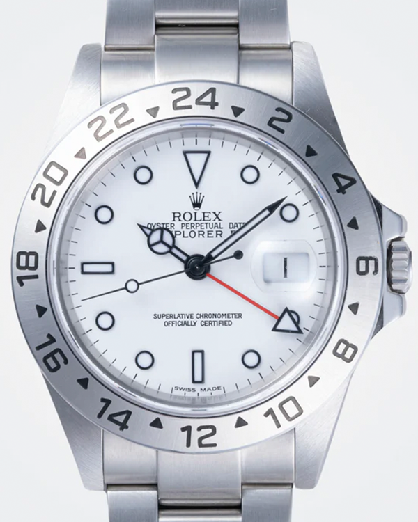 2006 (D Serial) Rolex Explorer II "Polar" 40MM White Dial Oyster Bracelet (16570)