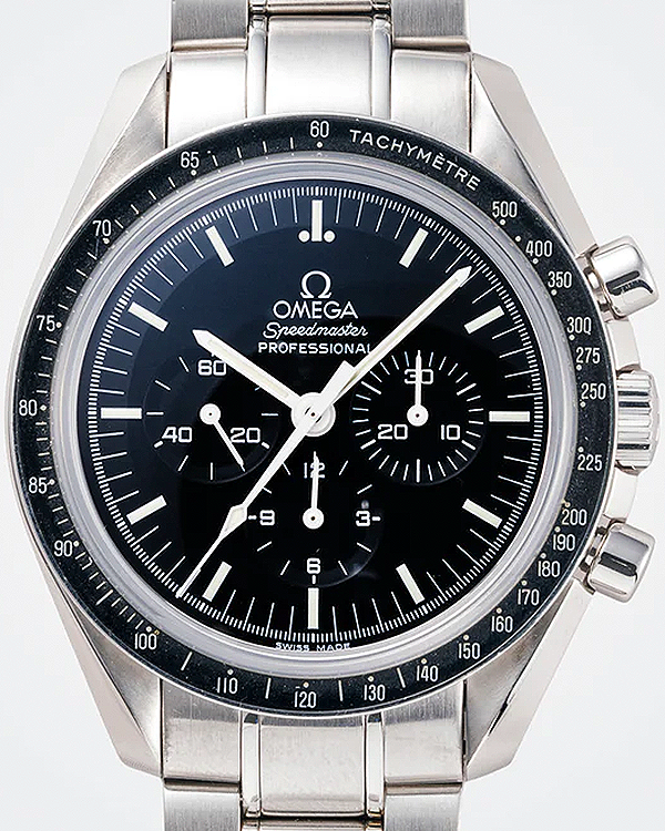 2011 Omega Speedmaster 42MM Black Dial Steel Bracelet (3573.50.00)