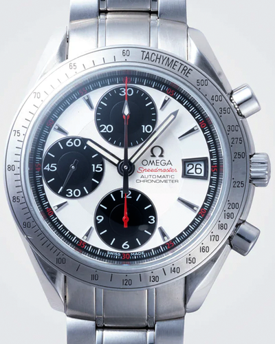 Omega Speedmaster Day-Date 40MM Silver Dial Steel Bracelet (3211.31.00)