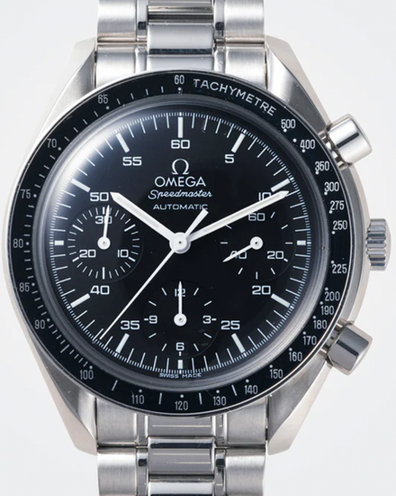 2006 Omega Speedmaster Reduced 39MM Black Dial Steel Bracelet (3510.50.00)